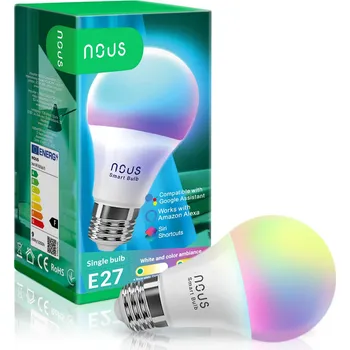 Žárovka NOUS P3 WiFi Tuya RGB E27