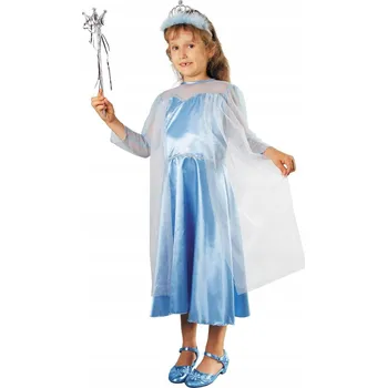 Karnevalový kostým KOSTÝM ELIZA 98/104 ŠATY SNĚHOVÁ KRÁLOVNA ZIMA