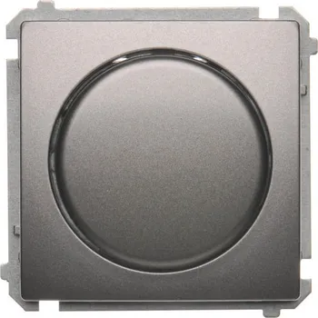 vypínač Stmívač pro stmívatelné LED, otočné stmívání, tlačítkové spínání, jednoobvodový,, Simon Basic BMS9L.01/21