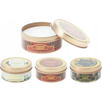 Svíčka Parafínová vonná svíčka H&L, 3 ks