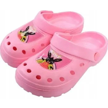 Dívčí sandály CLOG SANDÁLE BING Em 066 růžové Velikost: 30-31