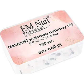 Brusné návleky na manikúru, zrnitost 240, 100 ks