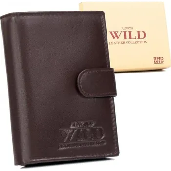 Peněženka Peněženka Wild N4L-P-SCR - tmavě hnědá