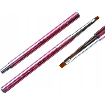 Kosmetický štětec Štětec na gel č. 2 žlutý