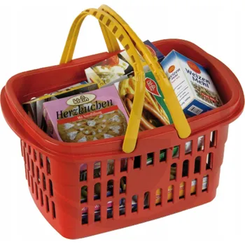 Hra na obchod Klein 9693 Nákupní košík s potravinami