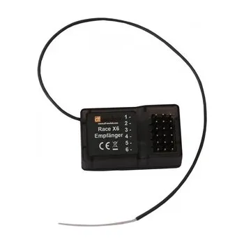 RC náhradní díl DF models 6 kanálový přijímač pro ovladač RACE X6