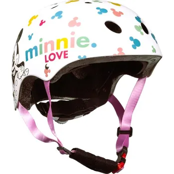 Cyklistická přilba SPORTOVNÍ HELMA MINNIE M 52-56 cm Seven 9080 bílá Velikost: uni