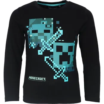 Chlapecké tričko TRIKO MINECRAFT f UK aw23, 68232 - 0029 černé Velikost: 12