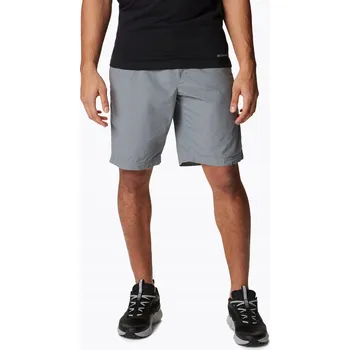 Pánské kraťasy Pánské trekingové Kraťasy Columbia , seprané šedé, popelavé, velikost 34