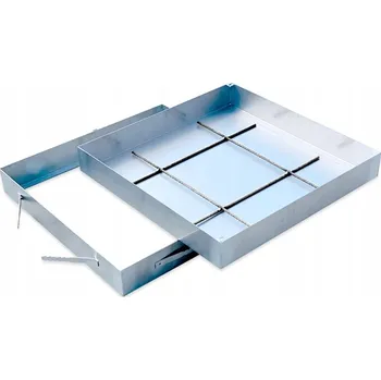 revizní šachta REVÍZNÍ ŠACHTA / VÍKO 800/800/80mm hliník