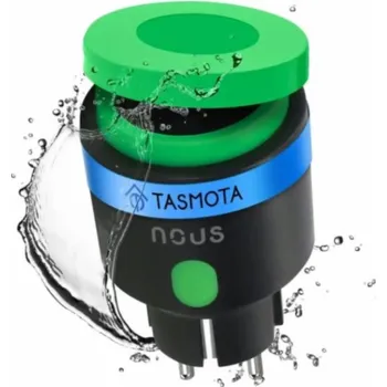 Elektrická zásuvka NOUS A6T, Tasmota Von Smart Zásuvka, 16A, Schuko