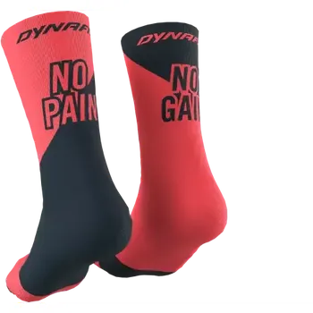 Pánské ponožky Dynafit No pain No gain sportovní ponožky Fluo Coral vel. 39-42
