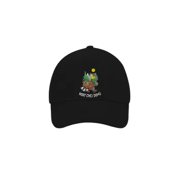 Kšiltovka Bastard Hory chci domů kšiltovka baseballka Black