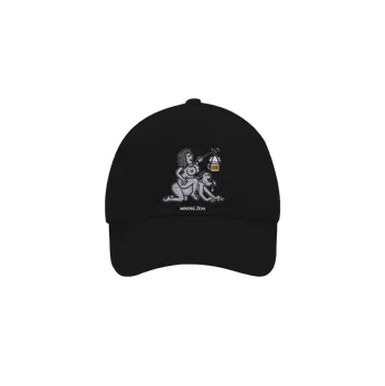 Kšiltovka Bastard Moudrá žena kšiltovka baseballka Black