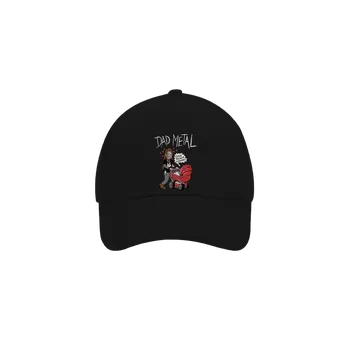 Kšiltovka Bastard Dad metal kšiltovka baseballka Black