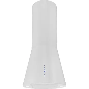 Digestoř Ostrovní digestoř bílá tuba Nortberg INSPIRO 50cm LED