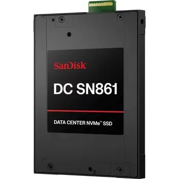 Pevný disk SanDisk Carrera Syndicate SSD 15.36TB DC, SN861, PCIe Gen5, (R:13700, W:8400MB/s), BICS6 TLC NVMe E3.S, TCG Opal,Generic