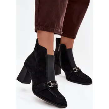 Dámská zimní obuv Boty na podpatku model 219564 Step in style 40