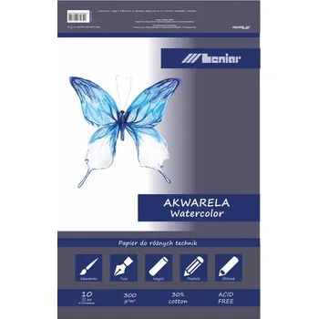 Blok na akvarel A3 Leniar