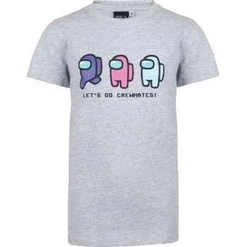 TRIČKO AMONG US Erv 38258 šedé Velikost: 146-152