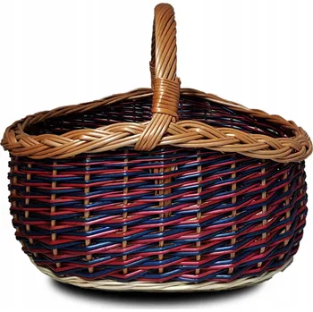 Nákupní košík Nákupní košík proutěný vícebarevný