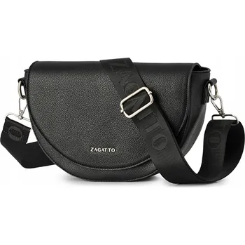 Kabelka Dámská kabelka z ekokůže ve tvaru půlměsíce, crossbody s pásek ZAGATTO