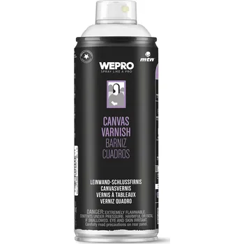 Barva ve spreji MTN Canvas varnish satin 400 ml