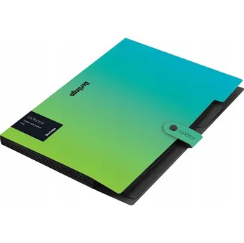 Pořadač/Složka na dokumenty A4 se zapínáním a přihrádkami Berlingo