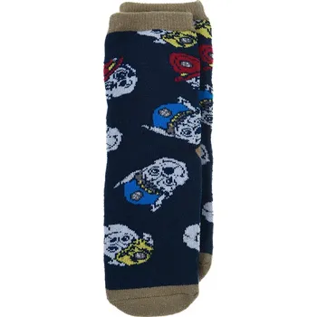 TERRY PONOŽKY TLAPKOVÁ PATROLA vh 0634 tm . modré Velikost: 31-34