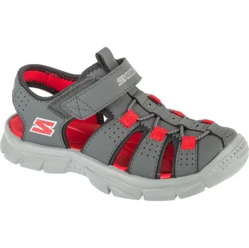 Chlapecká obuv Skechers Relix Sandal 406521L-CCRD Grey 28 31