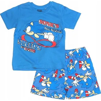 Chlapecké pyžamo PYŽAMO SONIC Em 024 modré Velikost: 98