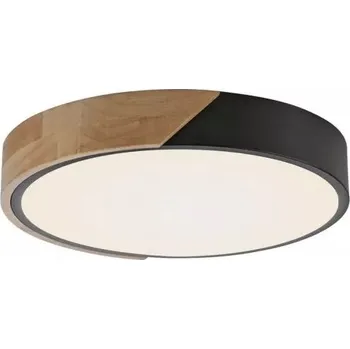 Stropní svítidlo přisazené JUST LIGHT 24 W integrovaný LED zdroj 32 cm černé