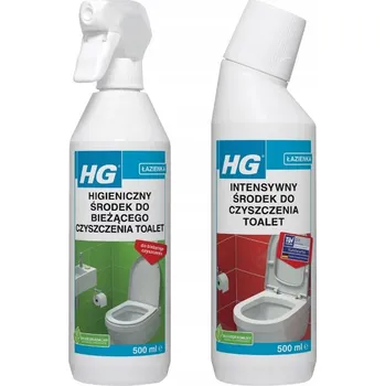 Univerzální čisticí prostředek HG Intenzivní čistič WC, profesionální sada 2 x 500 ml