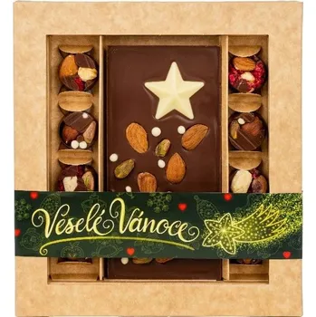 Čokoláda Chocobonte Dárková čokoláda s bonbony - mléčná verze