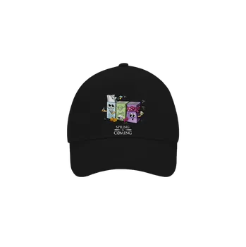 Kšiltovka Bastard Spring is coming kšiltovka baseballka Black