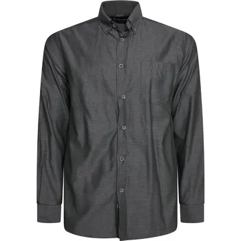 KAM košile pánská KBS 6359 nadměrné velikosti 7XL grafit