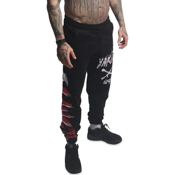 Pánské tepláky Yakuza Gangsta Loose 26057 black velikost: 3XL