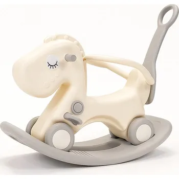 Houpací kůň Pupyhou Houpací koník a odrážedlo 2v1 – bezpečná hračka, která roste s vaším dítětem