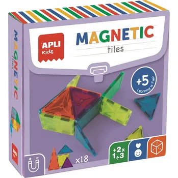 ostatní stavebnice Apli Kids 1 magnetické Stavebnice 8 dílů