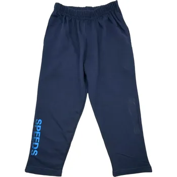 Dětské bavlněné tepláky modré 56-194C Velikost: 116/122