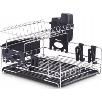 Odkapávač na nádobí Zeller, Odkapávač na nádobí, kovový, 49x40x29 Cm