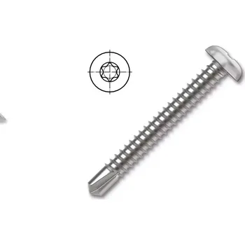 Vrut Vrut samovrtný TORX 7504N-půlk. hlava, ZB-do plechu 4,2x25mm