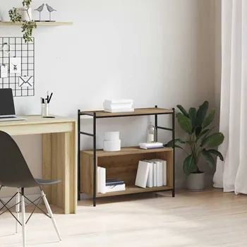 Knihovna vidaXL Knihovna dub artisan 80 x 30 x 78,5 cm kompozitní dřevo [862932]