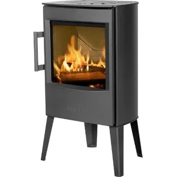 Krbová kamna Hwam Wiking Mini 2 vysoké nohy šedá