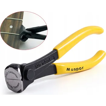 Struna pro kytaru a smyčcový nástroj KYTARA BASOVÁ STRUNOVÁ ŘEZAČKA ODOLNÉ PROFILOVANÉ KLEŠTĚ HUDEBNÍ NÁSTROJ