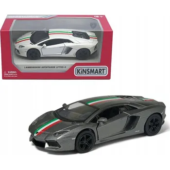 autíčko Autíčko Kinsmart Lamborghini Aventador LP700-4 1:38 šedé