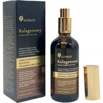 Vlasová regenerace Olej na vlasy s kolagenem Luxelux 100 ml