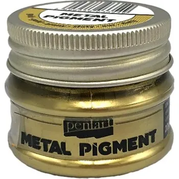 Metalický pigmentový prášek PENTART 8g - zlatý