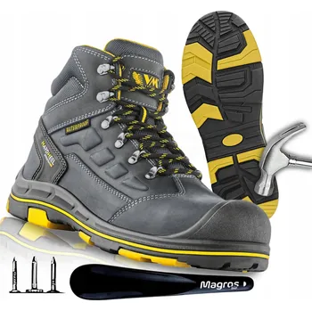 Pracovní obuv Pracovní Bezpečnostní Vodotěsné Pánské Boty BOZP VM DORTMUND S7L HRO ESD SR 48