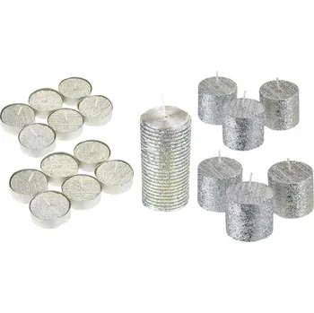 Svíčka Parafínové čajové svíčky Dommio 19 ks